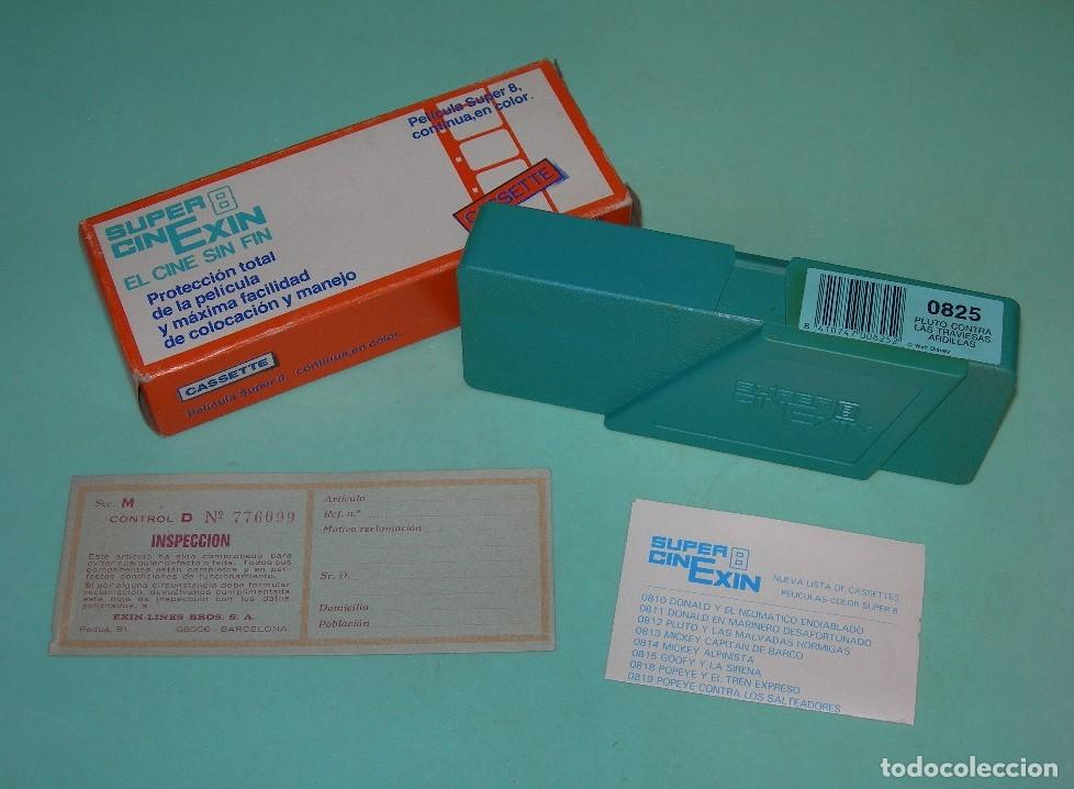 Juguetes antiguos Exin: PEL&Iacute;CULA SUPER 8 DE SUPER CINE EXIN EN CAJA ORIGINAL - PLUTO CONTRA LAS TRAVIESAS ARDILLAS - CINEXIN