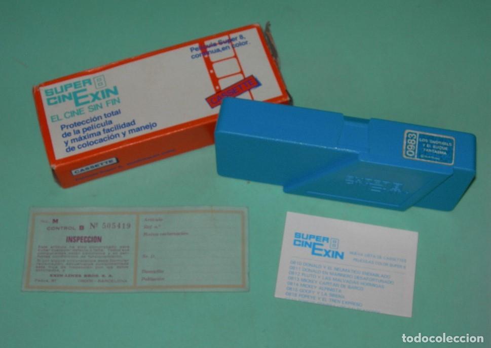 Juguetes antiguos Exin: PEL&Iacute;CULA SUPER 8 DE SUPER CINE EXIN EN CAJA ORIGINAL - LOS SNORKELS Y EL BUQUE FANTASMA - CINEXIN -