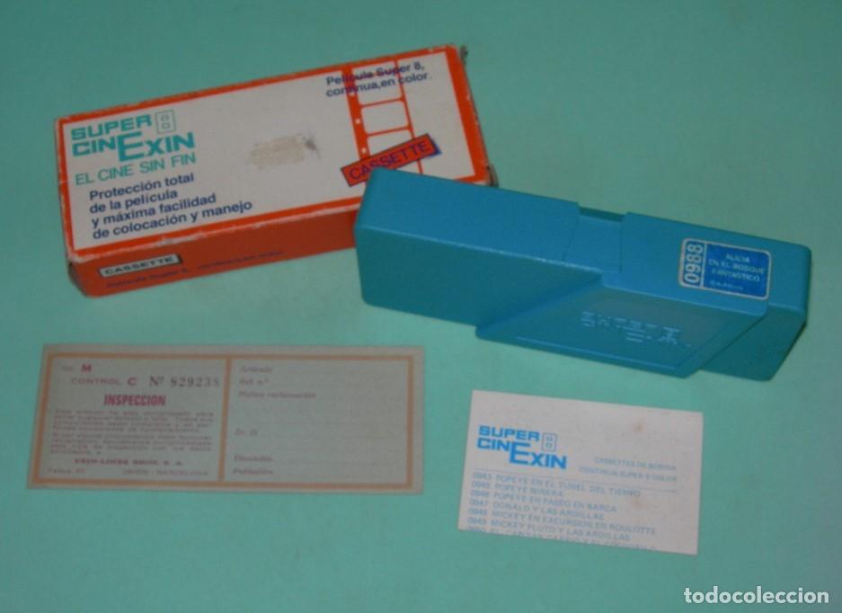 Juguetes antiguos Exin: PEL&Iacute;CULA SUPER 8 DE SUPER CINE EXIN EN CAJA ORIGINAL - ALICIA EN EL BOSQUE FANT&Aacute;STICO - CINEXIN -