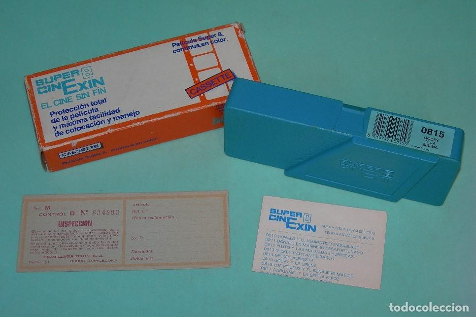 Juguetes antiguos Exin: PEL&Iacute;CULA SUPER 8 DE SUPER CINE EXIN EN CAJA ORIGINAL - GOOFY Y LA SIRENA - CINEXIN -