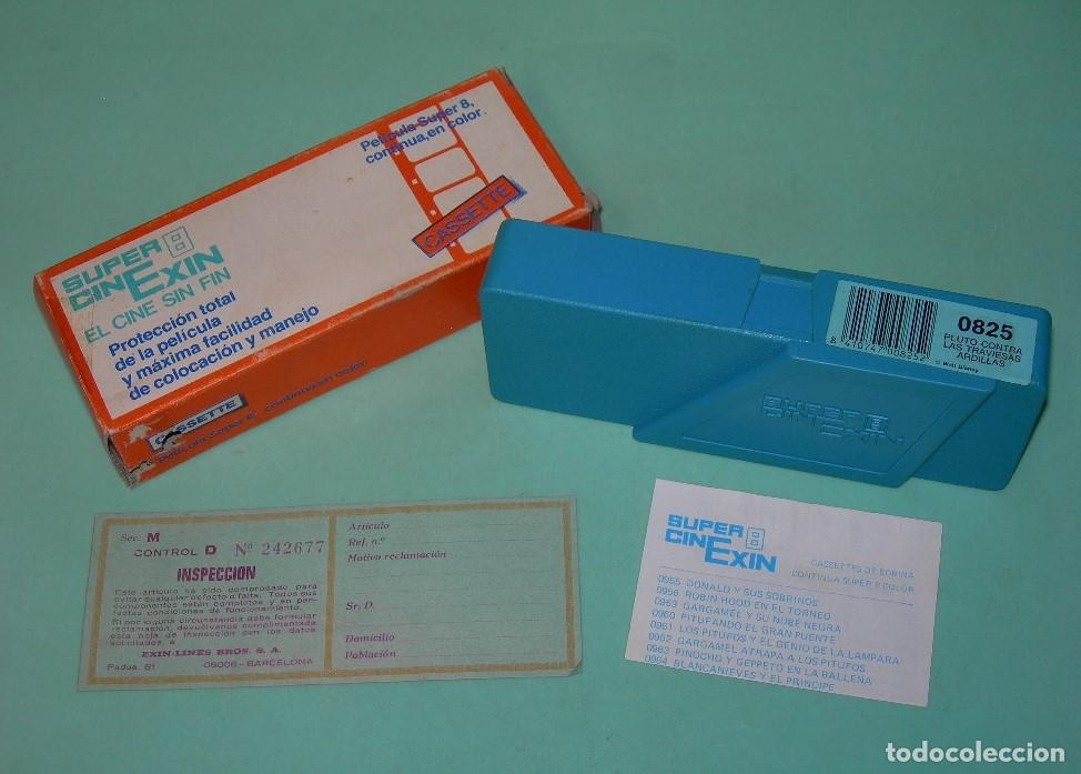 Exin Old Toys: PEL&Iacute;CULA SUPER 8 DE SUPER CINE EXIN EN CAJA ORIGINAL - PLUTO CONTRA LAS TRAVIESAS ARDILLAS - CINEXIN