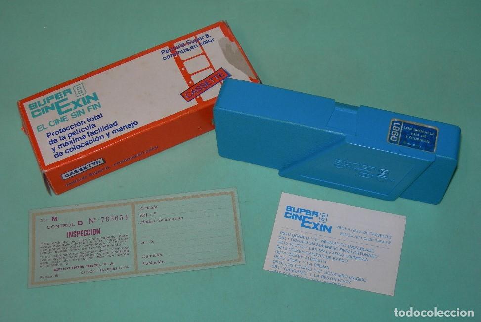 Exin Old Toys: PEL&Iacute;CULA SUPER 8 DE SUPER CINE EXIN EN CAJA ORIGINAL - LOS SNORKELS VAN DE EXCURSI&Oacute;N - CINEXIN -
