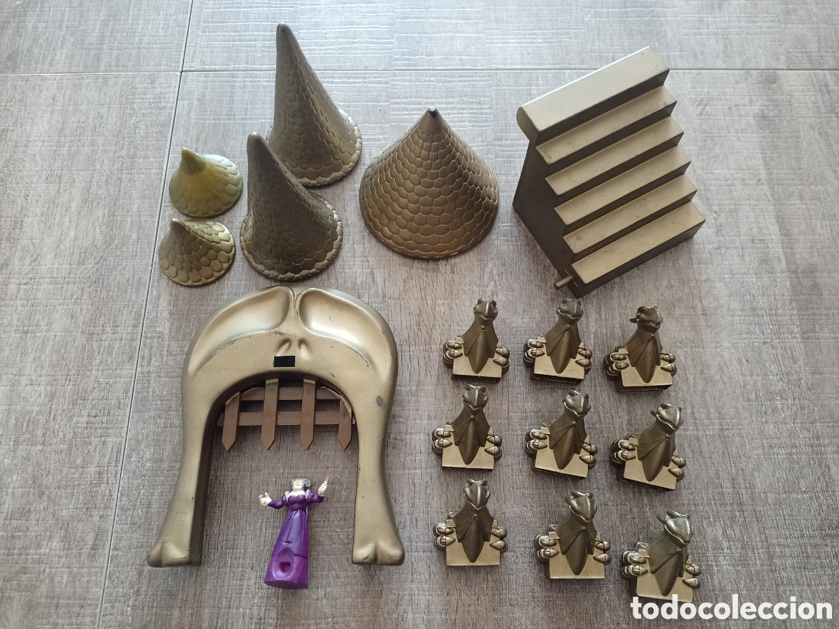 Juguetes antiguos Exin: Lote de accesorios exin castillos popular de juguete serie Monster