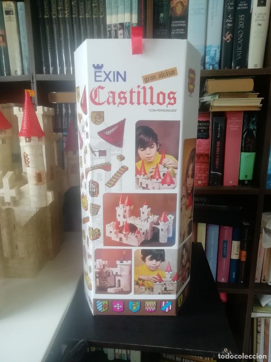 Juguetes antiguos Exin: Exin castillos. R&eacute;plica caja vac&iacute;a Gran Alc&aacute;zar XIII