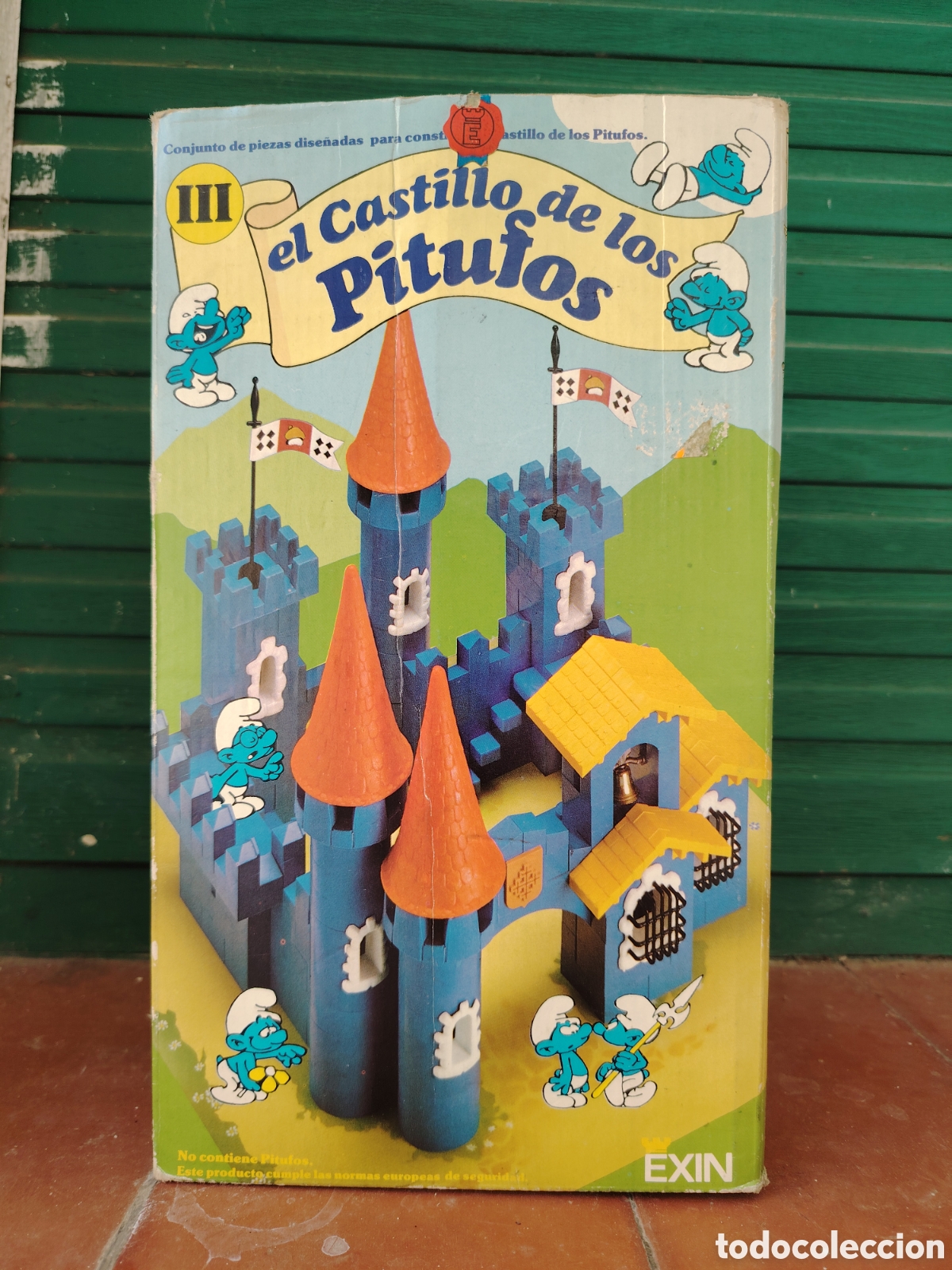 Juguetes antiguos Exin: Castillo de los Pitufos de EXIN - Foto 2