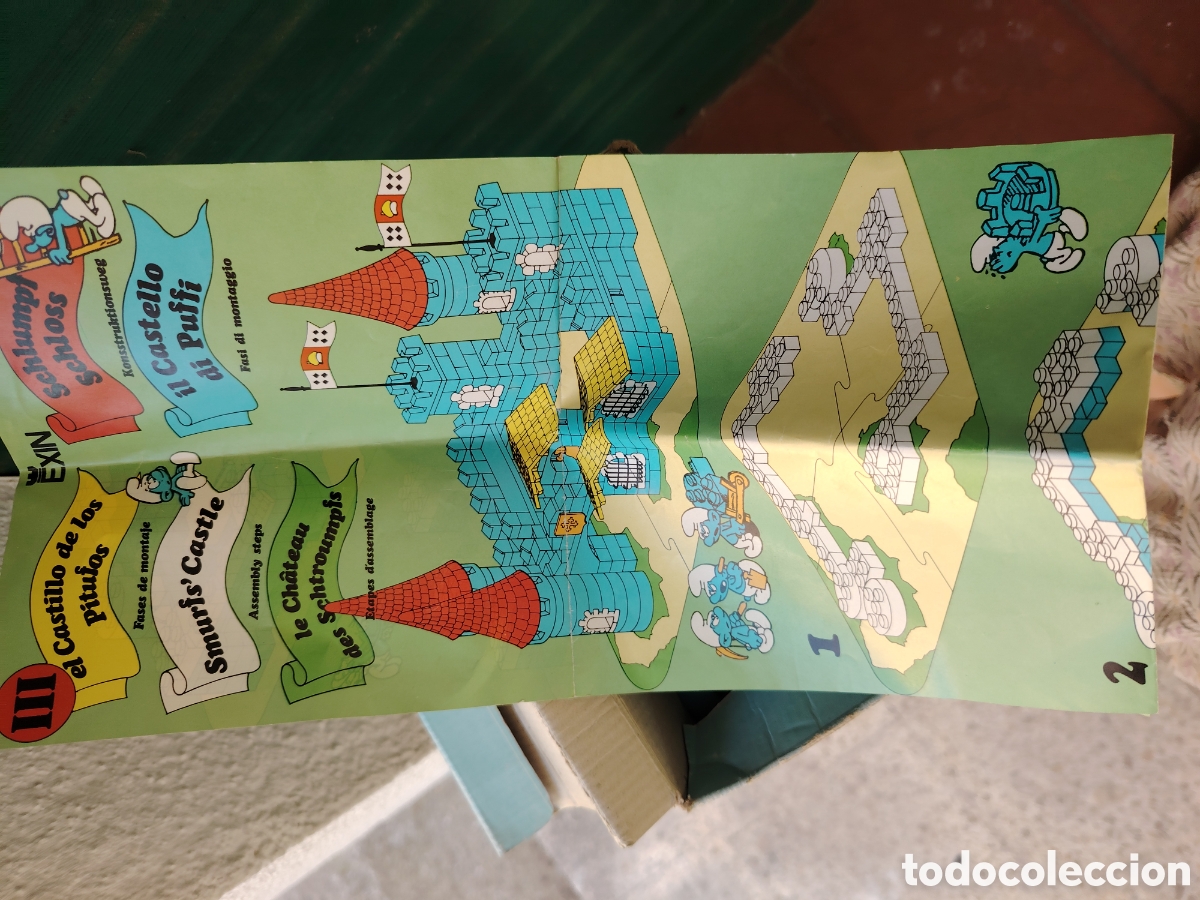 Juguetes antiguos Exin: Castillo de los Pitufos de EXIN - Foto 5