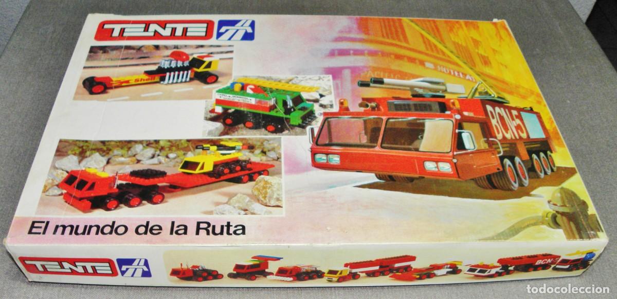 Juguetes antiguos Exin: EL MUNDO DE LA RUTA TENTE EN CAJA