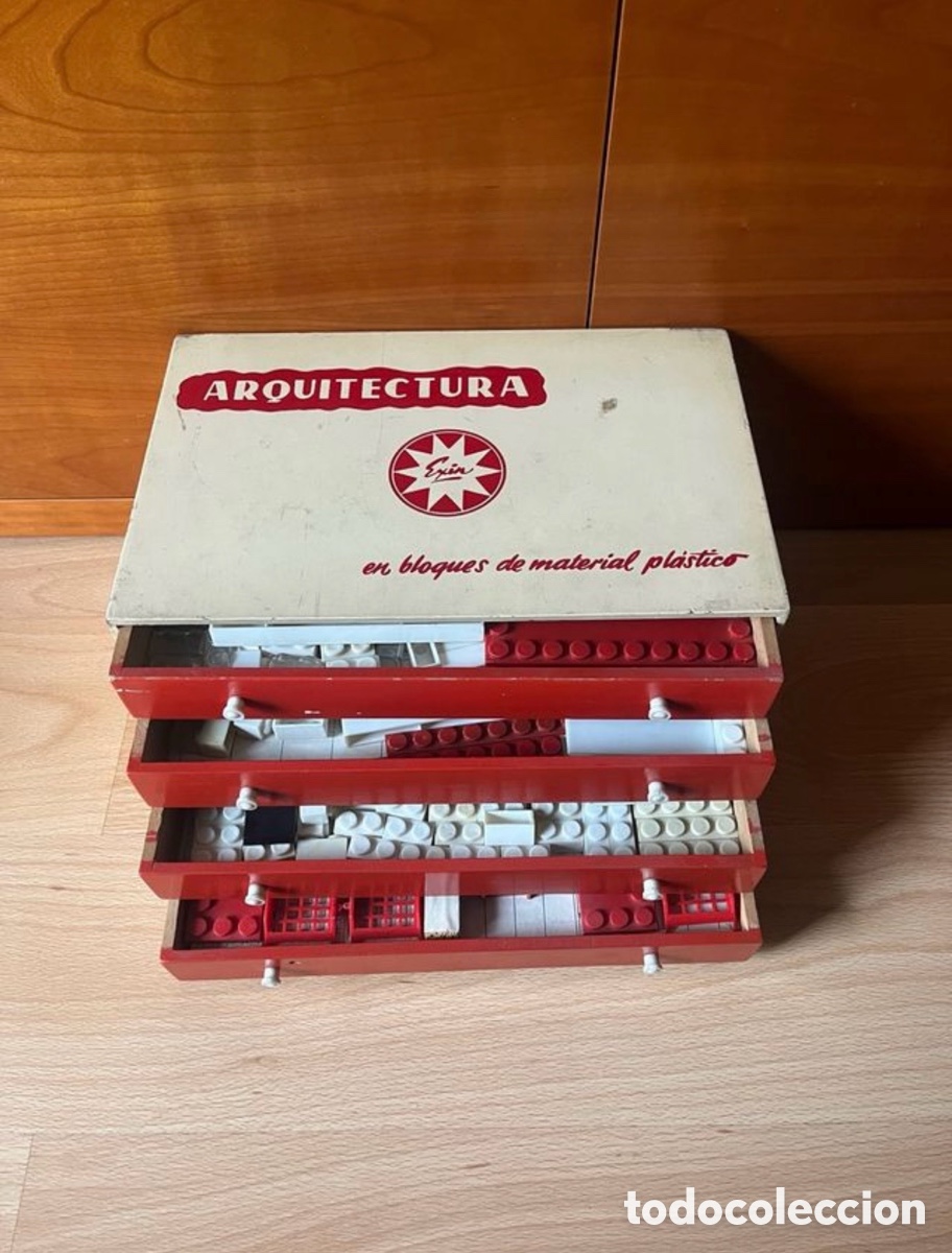 Brinquedos antigos Exin: ARQUITECTURA EXIN Bloques Construcci&oacute;n