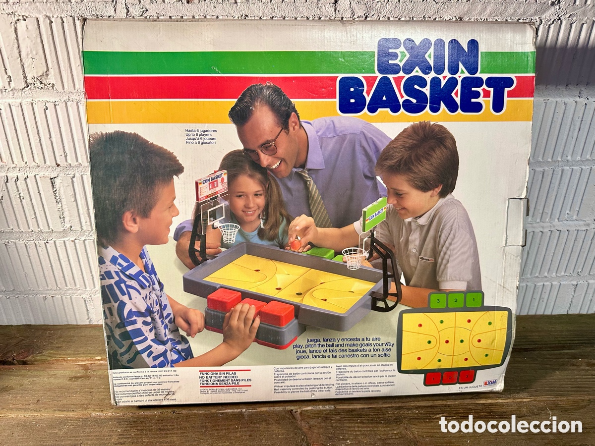 Juguetes antiguos Exin: EXIN BASKET. A ESTRENAR, DE JUGUETER&Iacute;A.