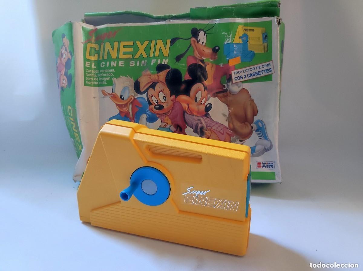 Brinquedos antigos Exin: Antiguo super cinexin con pelicula Bambi funcionando