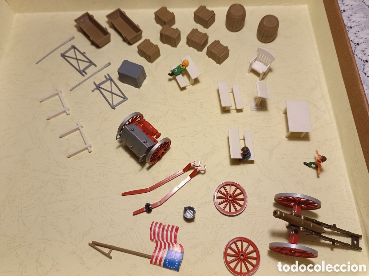 Juguetes antiguos Exin: Piezas Exin Far West