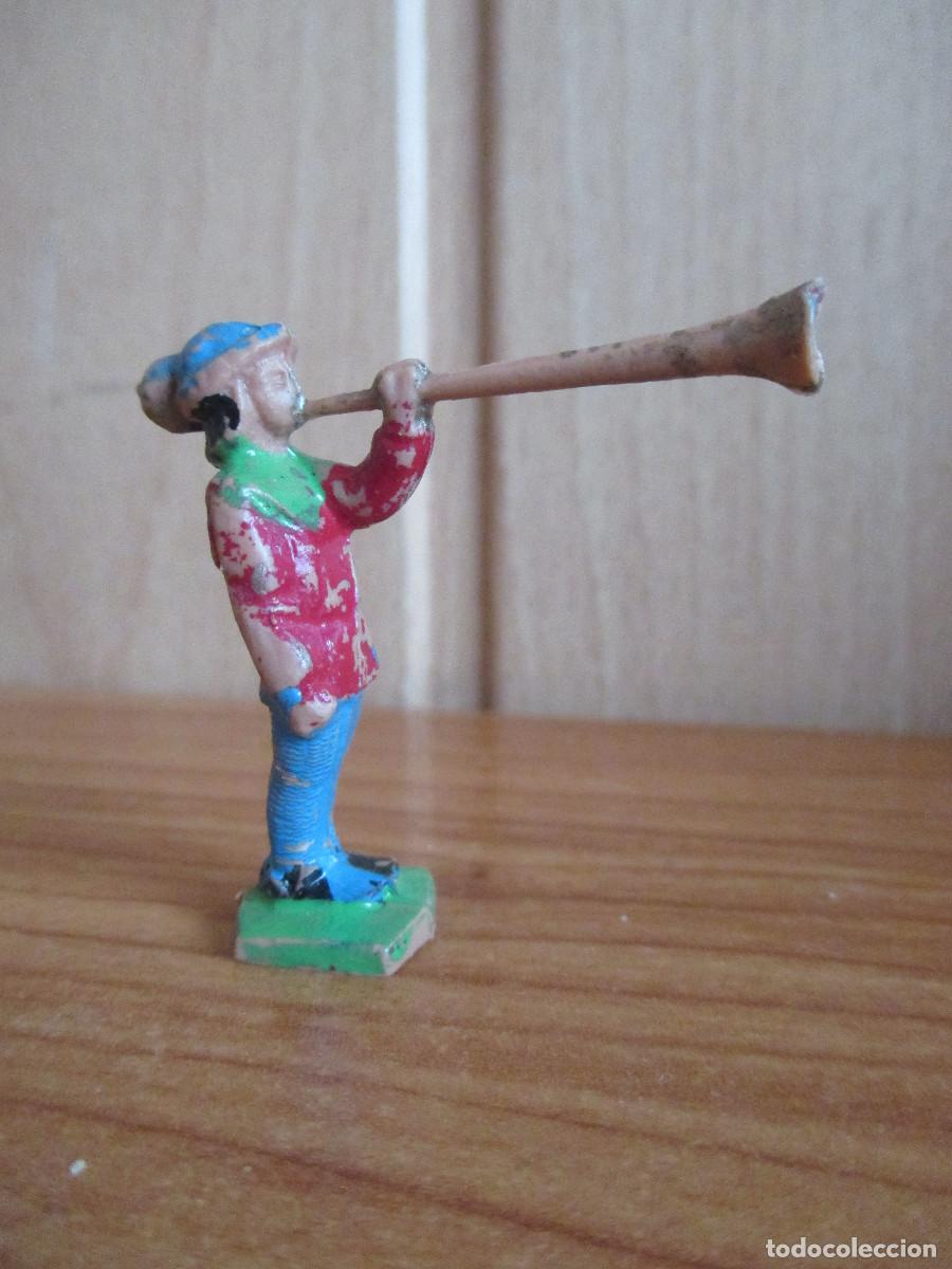 Juguetes antiguos Exin: EXIN CASTILLOS A&Ntilde;OS 70 : 1 FIGURA TROMPETERO