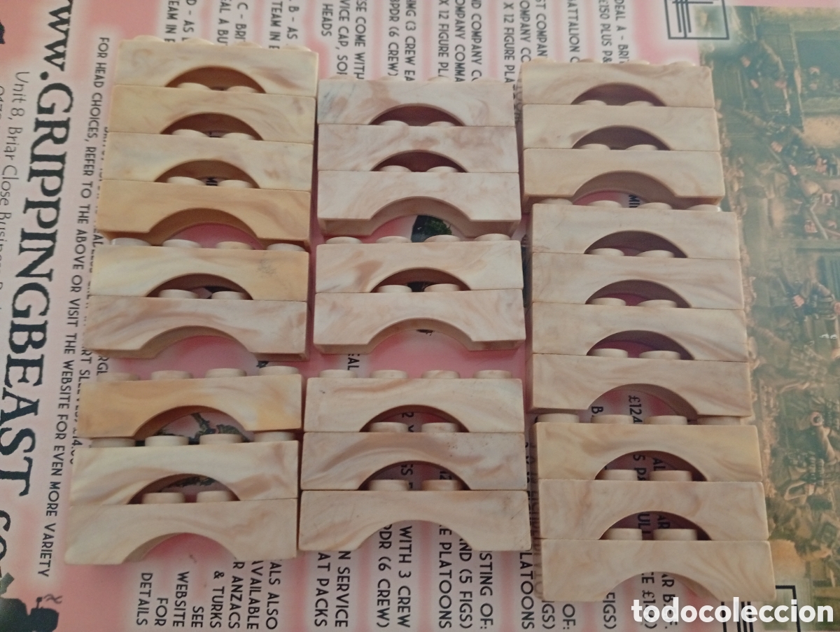Juguetes antiguos Exin: 27 puentes exin castillo perfecto estado
