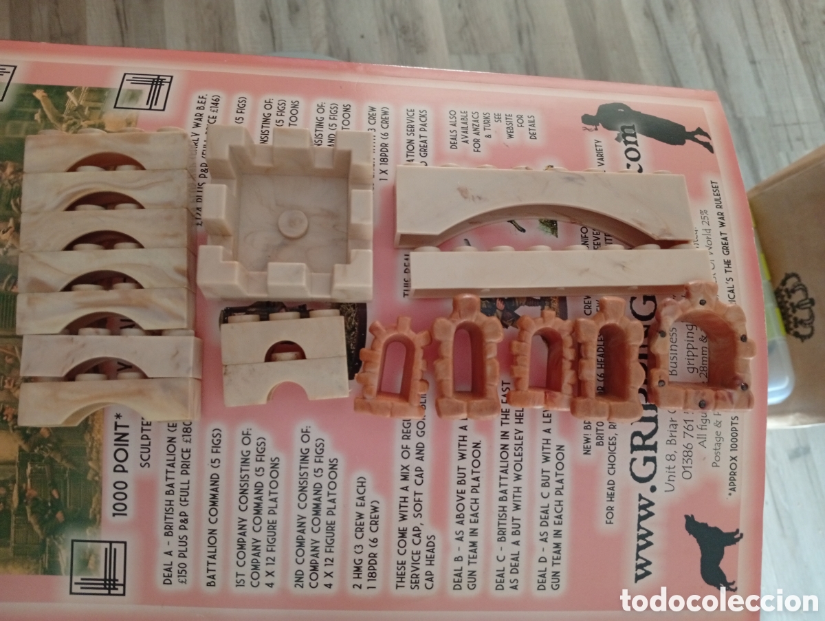 Juguetes antiguos Exin: Lote PIEZAS EXIN castillo