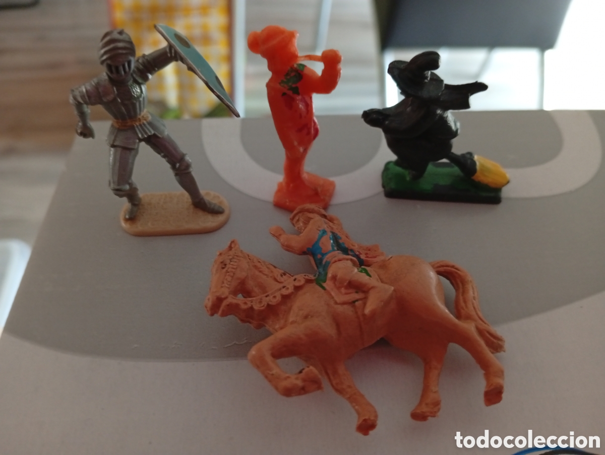 Juguetes antiguos Exin: Figuras EXIN castillo