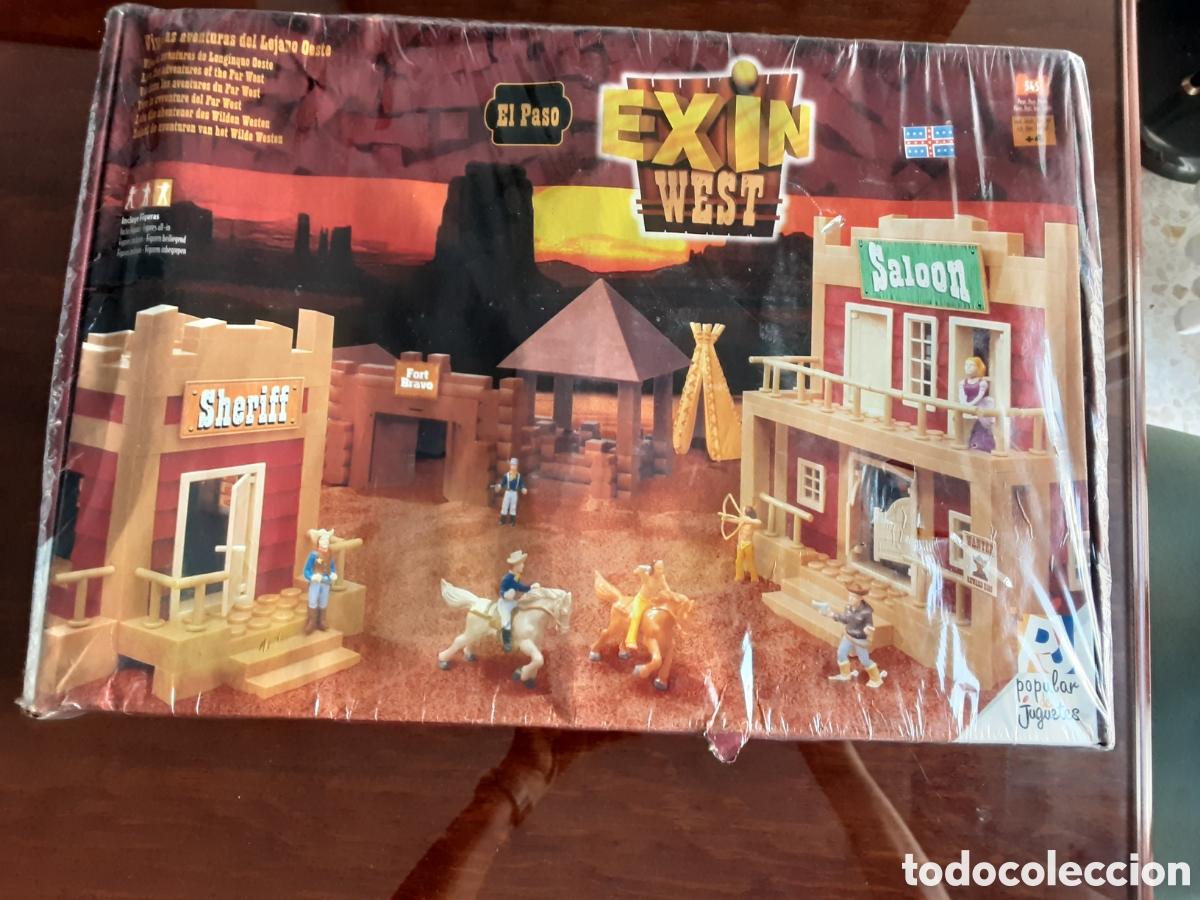 Juguetes antiguos Exin: Exin West. El paso. Popular de Juguetes. Nuevo.