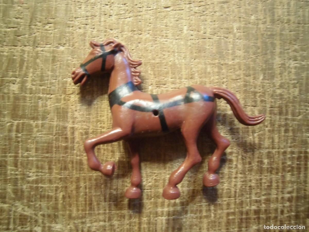 Juguetes antiguos Exin: CABALLO MARR&Oacute;N EXIN WEST - Foto 1