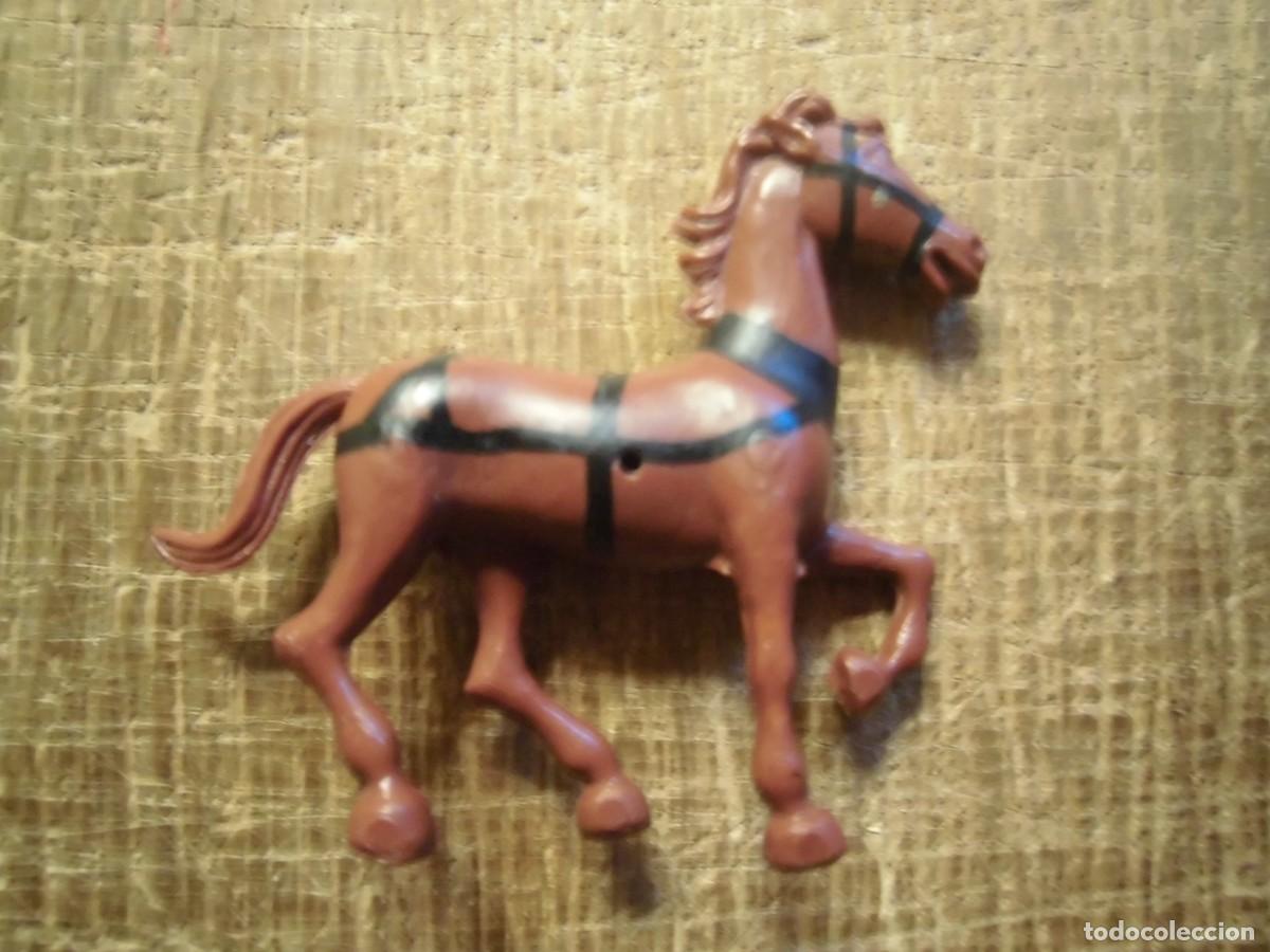 Juguetes antiguos Exin: CABALLO MARR&Oacute;N EXIN WEST - Foto 2