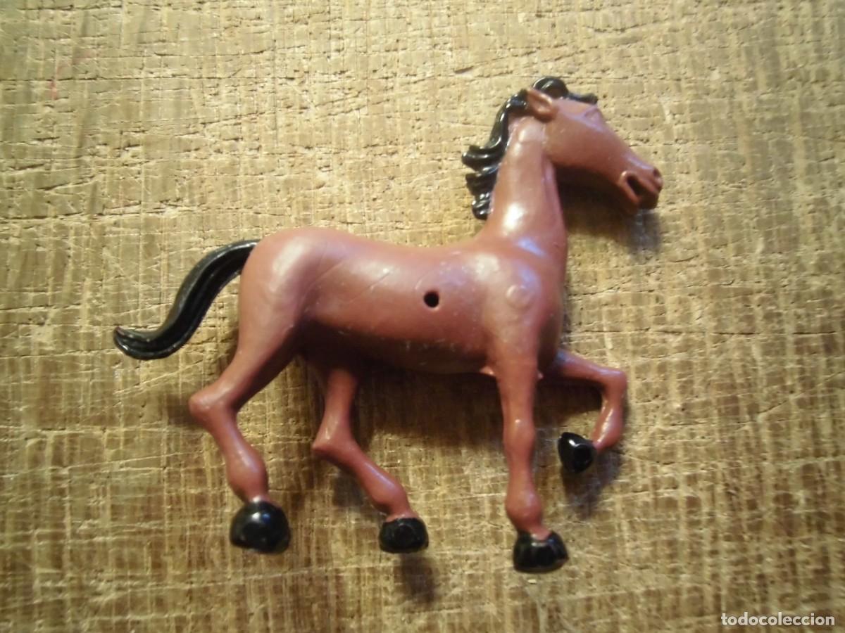 Juguetes antiguos Exin: CABALLO MARR&Oacute;N EXIN WEST - Foto 2