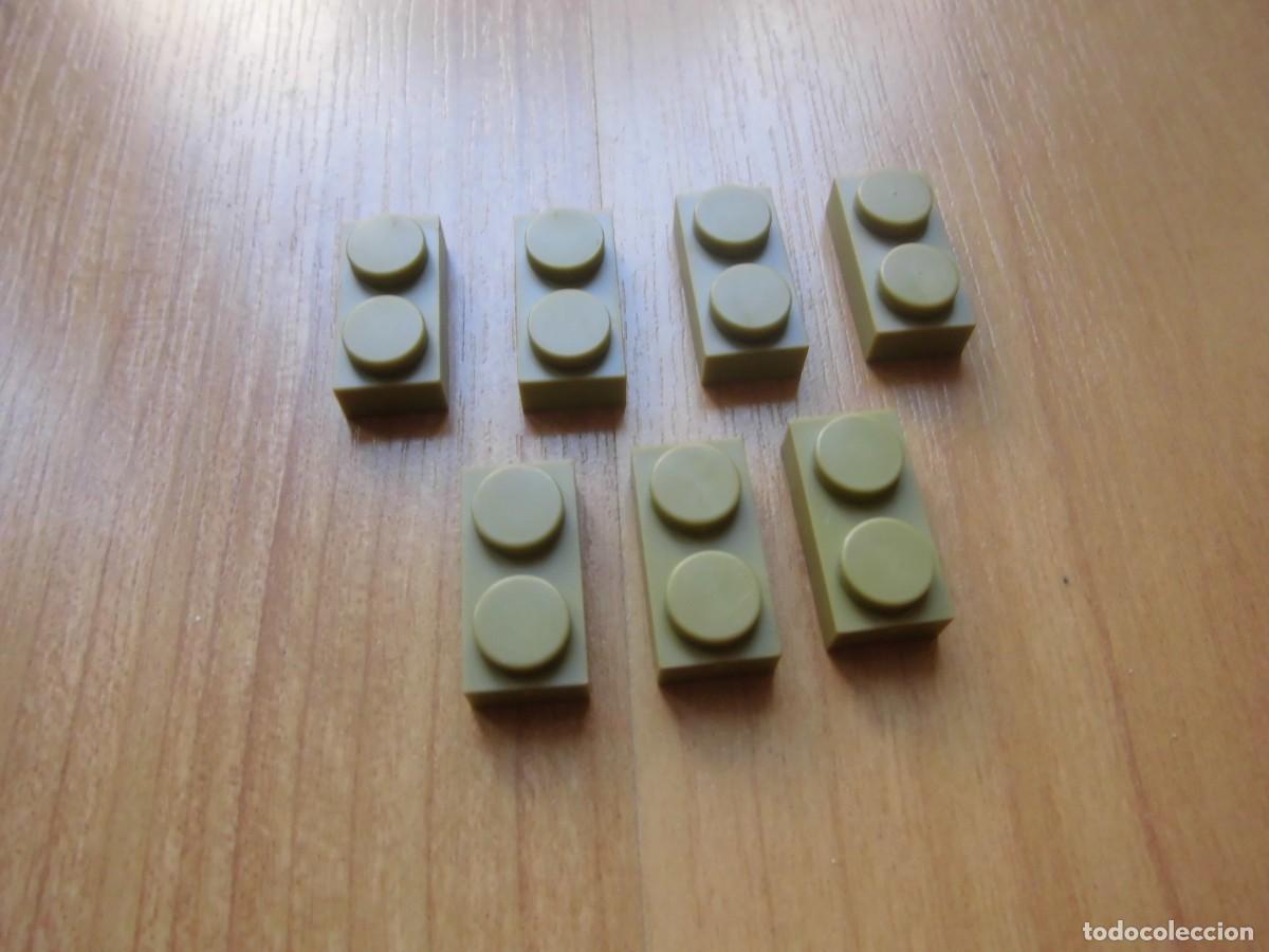 Juguetes antiguos Exin: LOTE 7 PIEZAS BAJAS VERDES 2 x 1 EXIN WEST