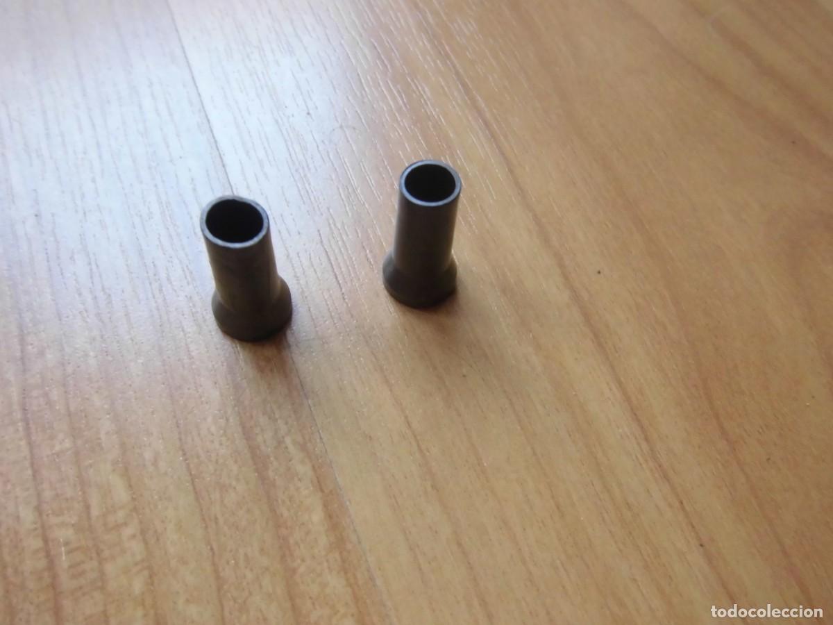 Juguetes antiguos Exin: LOTE 2 PIEZAS PARA ESTUFA O CHIMENEA EXIN WEST