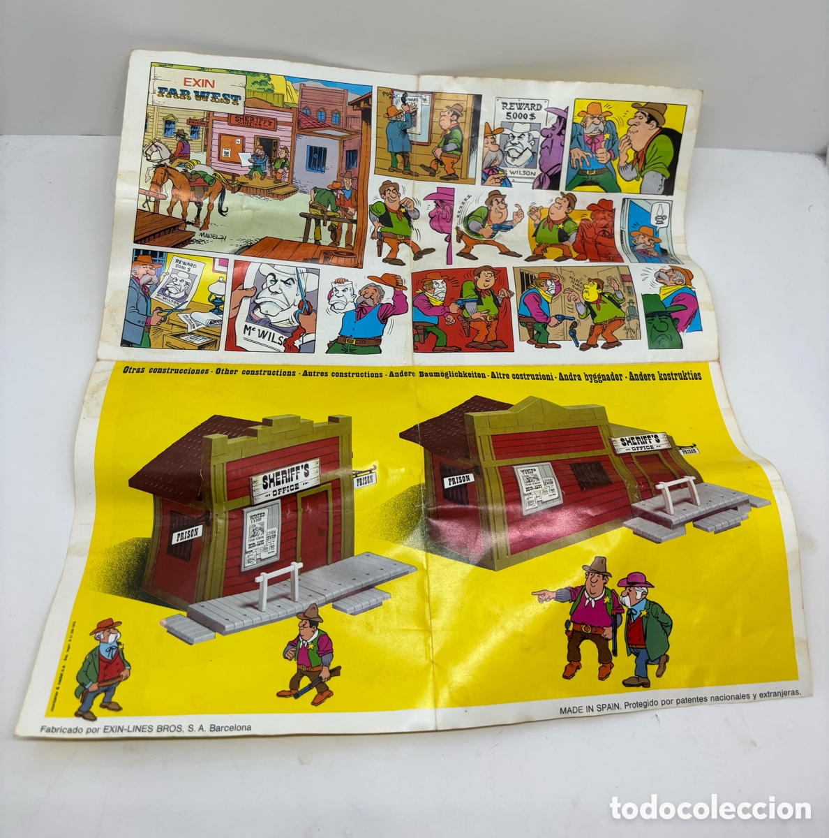Juguetes antiguos Exin: EXIN WEST SHERIFFS REF 2020 - Foto 9