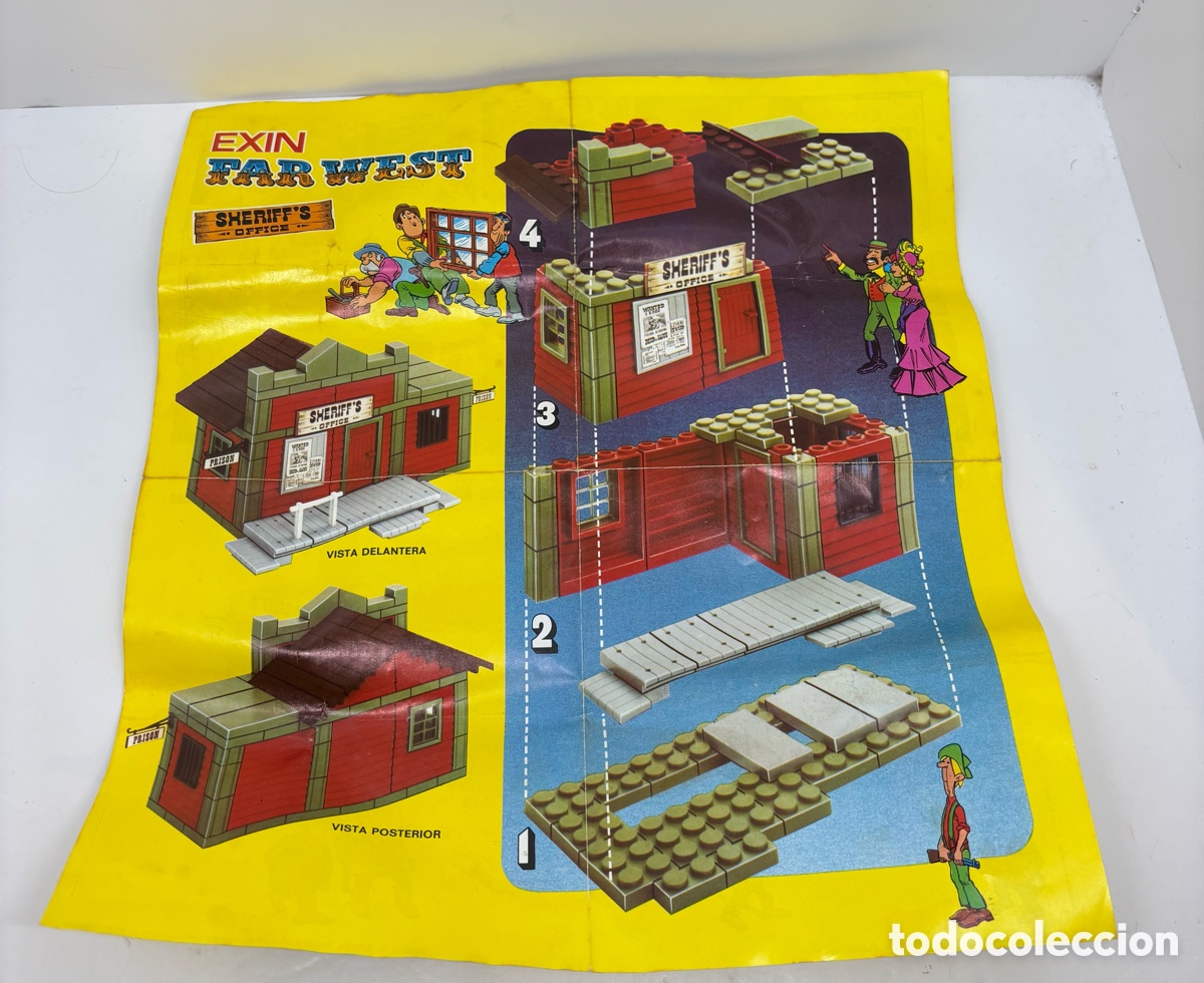 Juguetes antiguos Exin: EXIN WEST SHERIFFS REF 2020 - Foto 10