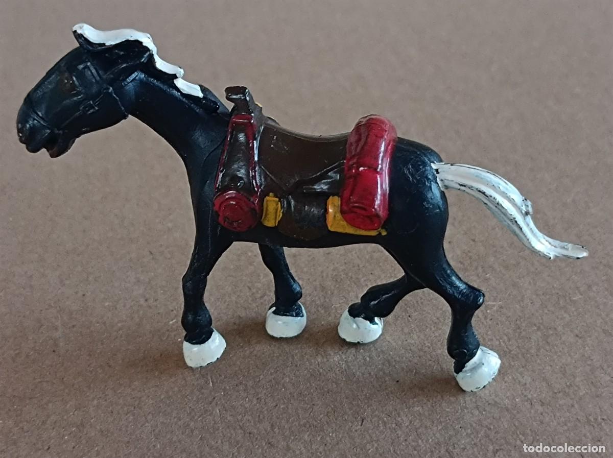 Juguetes antiguos Exin: EXIN WEST CABALLO NEGRO COWBOY