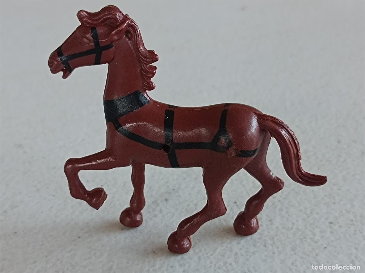 Juguetes antiguos Exin: EXIN WEST CABALLO MARR&Oacute;N CARRETA