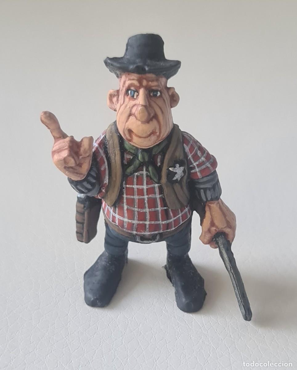 Juguetes antiguos Exin: EXIN WEST FIGURA DEL AYUDANTE DEL SHERIFF ORIGINAL PINTADA EN ALTA CALIDAD (1)
