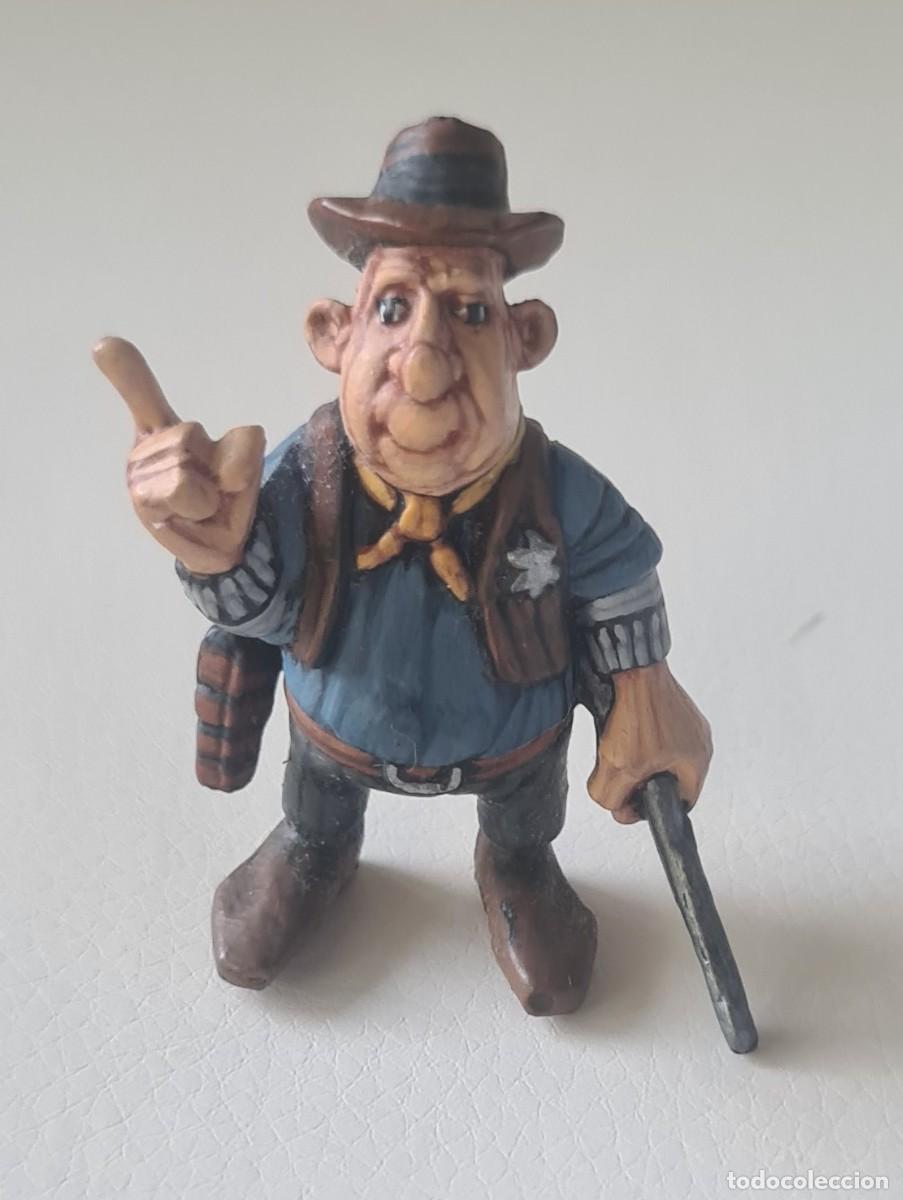 Juguetes antiguos Exin: EXIN WEST FIGURA DEL AYUDANTE DEL SHERIFF ORIGINAL PINTADA EN ALTA CALIDAD (2)