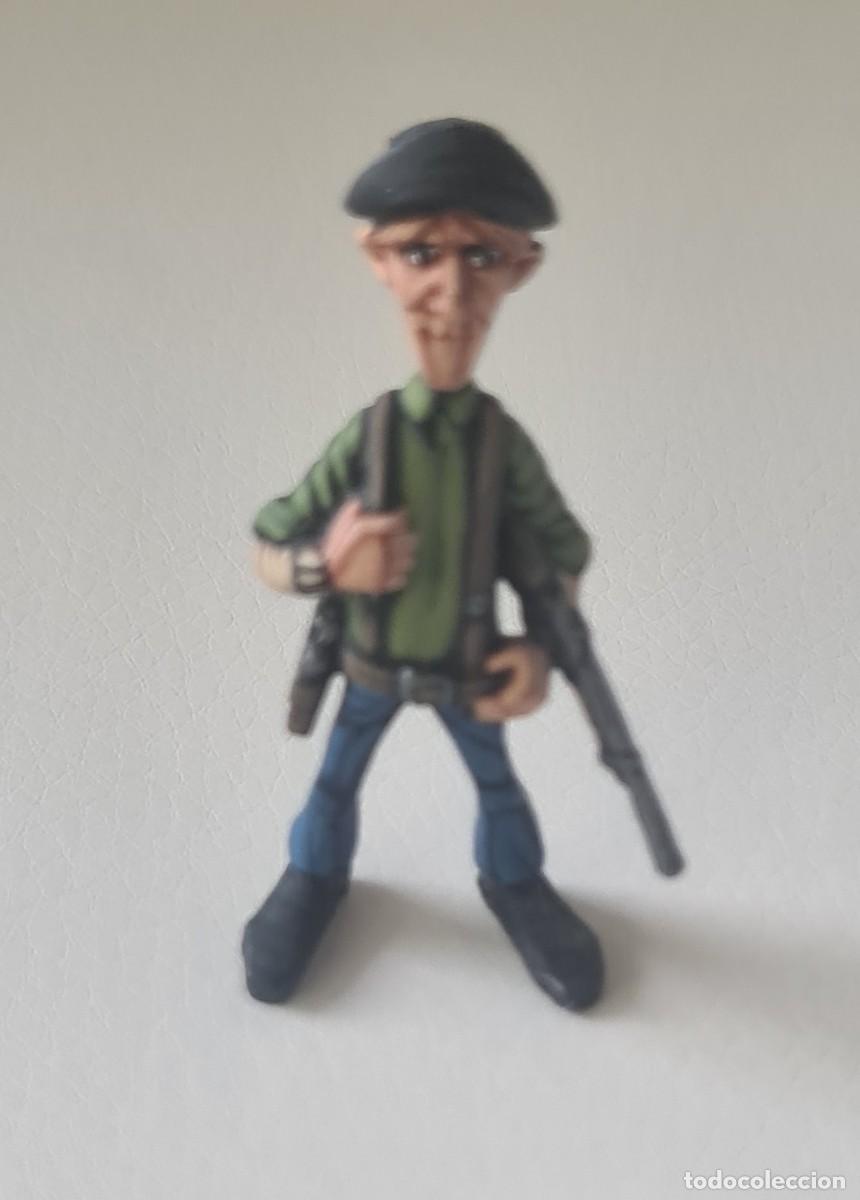 Juguetes antiguos Exin: EXIN WEST FIGURA DEL VAQUERO CON RIFLE DEL ESTABLO ORIGINAL, PINTADA EN ALTA CALIDAD (2)