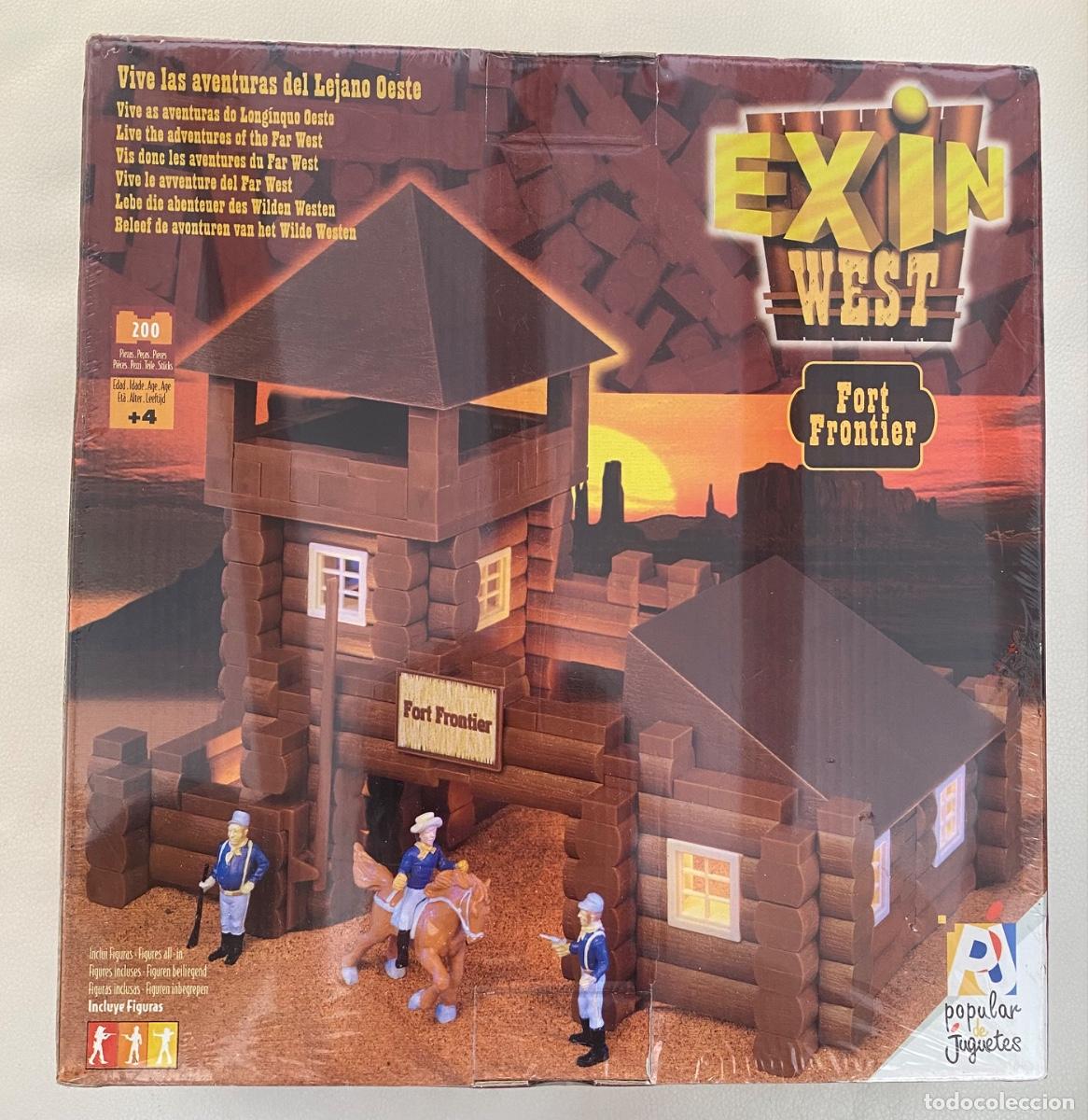 Juguetes antiguos Exin: Juego Exin West Fort Frontier
