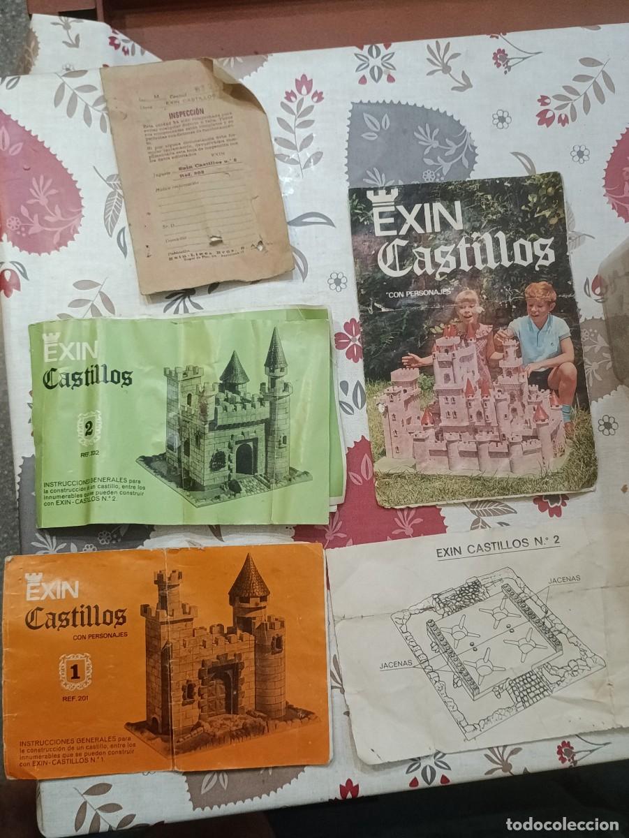 Juguetes antiguos Exin: Juego de varios castillos de Exin Castillos a&ntilde;o 1970