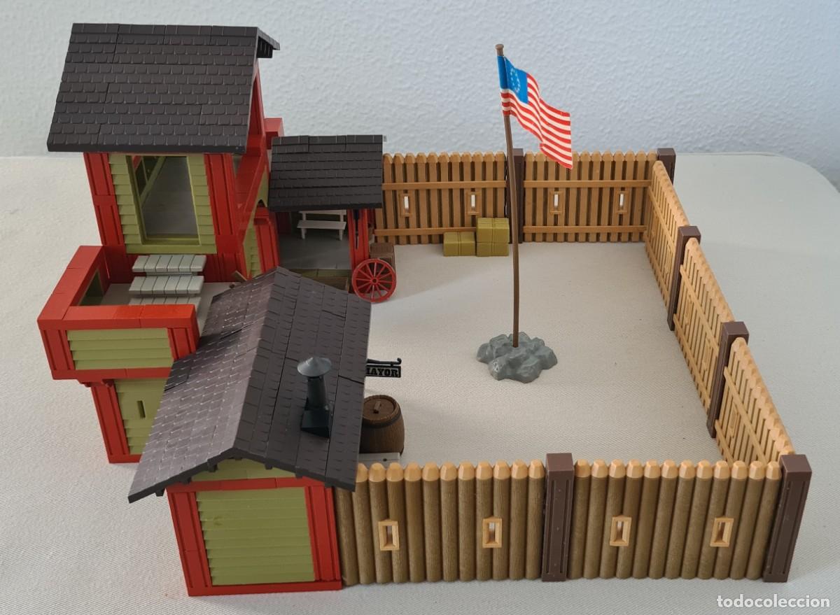 Juguetes antiguos Exin: EXIN WEST DESTACAMENTO + COMPLEMENTOS + INSTRUCCIONES - Foto 4