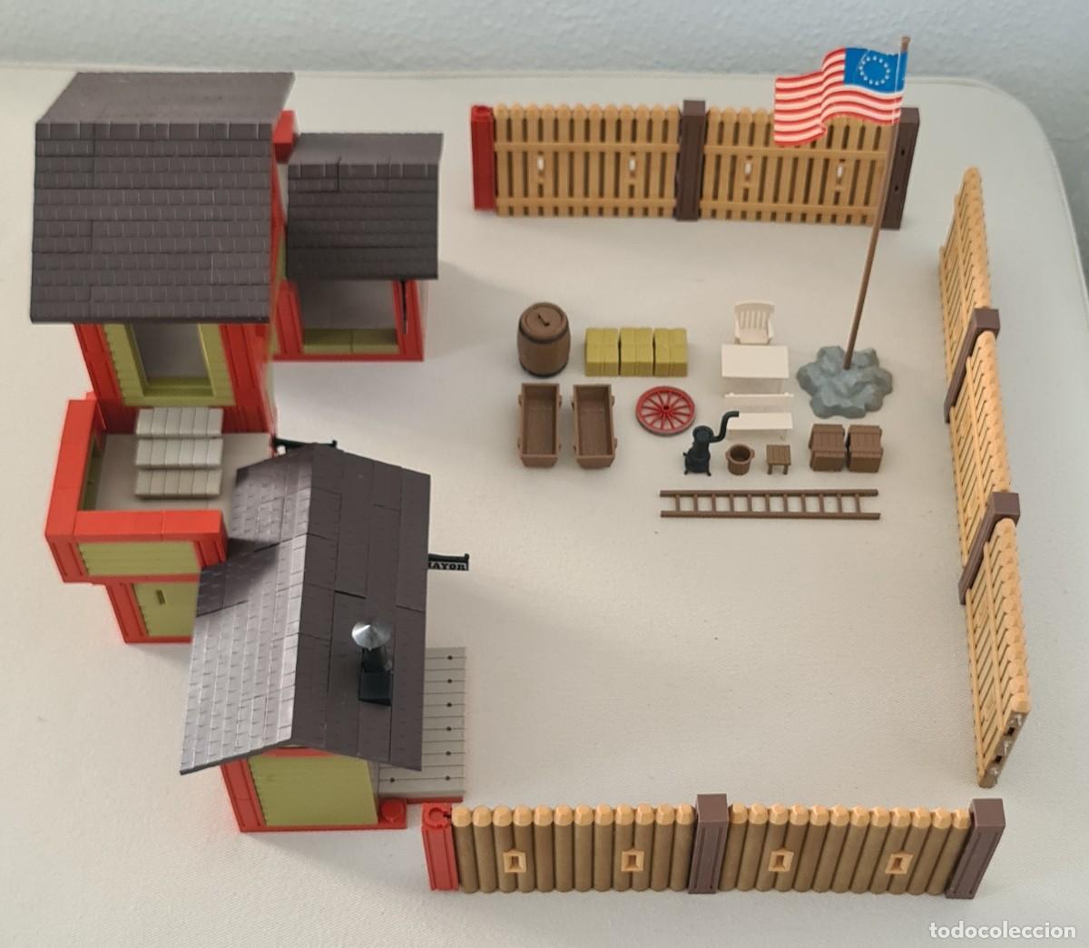 Juguetes antiguos Exin: EXIN WEST DESTACAMENTO + COMPLEMENTOS + INSTRUCCIONES - Foto 6