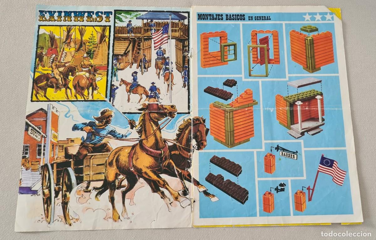 Juguetes antiguos Exin: EXIN WEST DESTACAMENTO + COMPLEMENTOS + INSTRUCCIONES - Foto 11