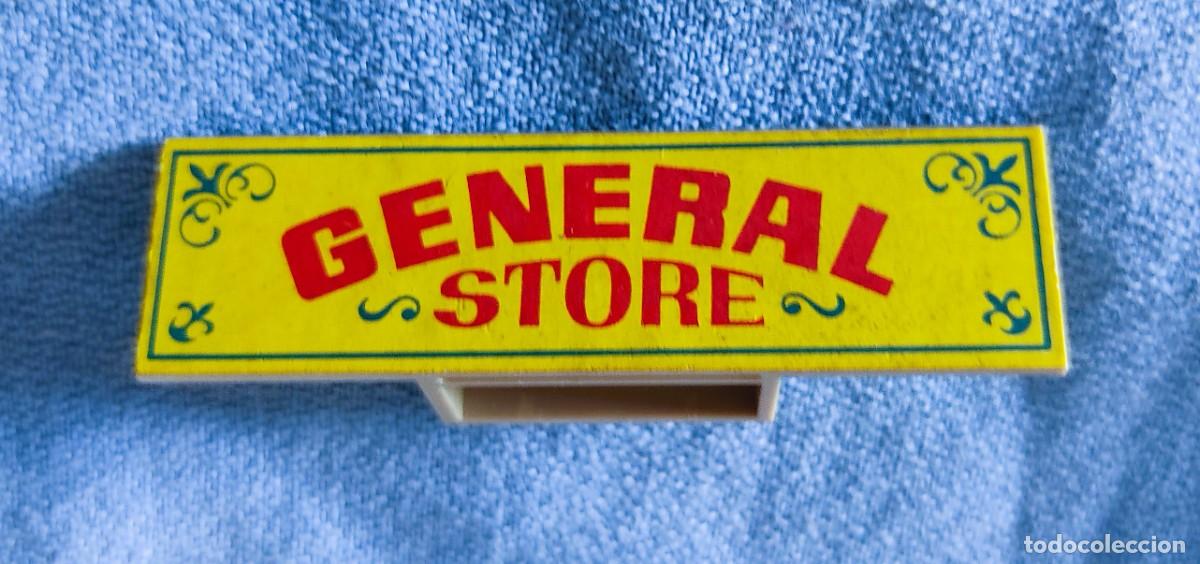 Juguetes antiguos Exin: LETRERO CARTEL GENERAL STORE EXIN WEST EXINWEST ORIGINAL A&Ntilde;OS 70 COMPATIBLE CON EXIN CASTILLOS