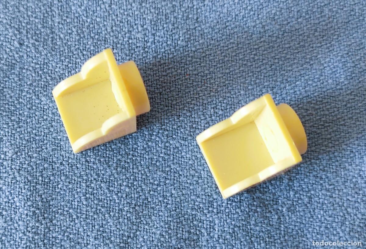 Exin Old Toys: 2 PIEZAS BLANCAS CORNISA REMATE EXIN WEST EXINWEST ORIGINAL A&Ntilde;OS 70 COMPATIBLE CON EXIN CASTILLOS