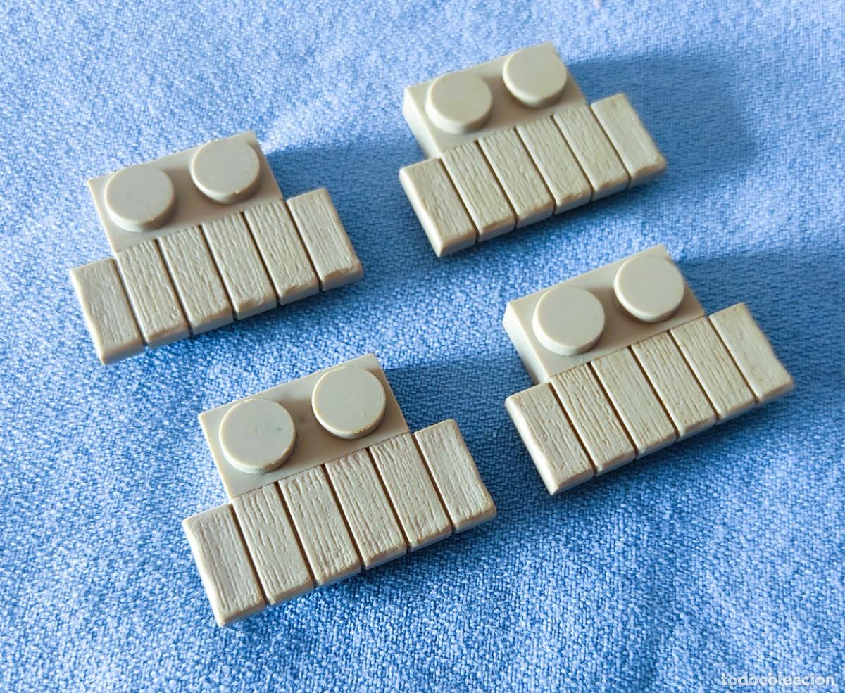Juguetes antiguos Exin: 4 PELDA&Ntilde;OS EXIN WEST EXINWEST ORIGINAL A&Ntilde;OS 70 COMPATIBLE CON EXIN CASTILLOS
