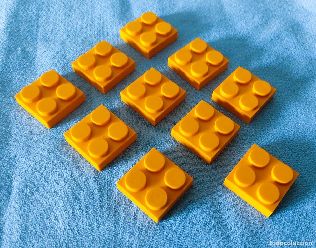 Juguetes antiguos Exin: 10 PIEZAS CUATRO PUNTOS NARANJAS EXIN WEST EXINWEST ORIGINAL A&Ntilde;OS 70 COMPATIBLE CON EXIN CASTILLOS