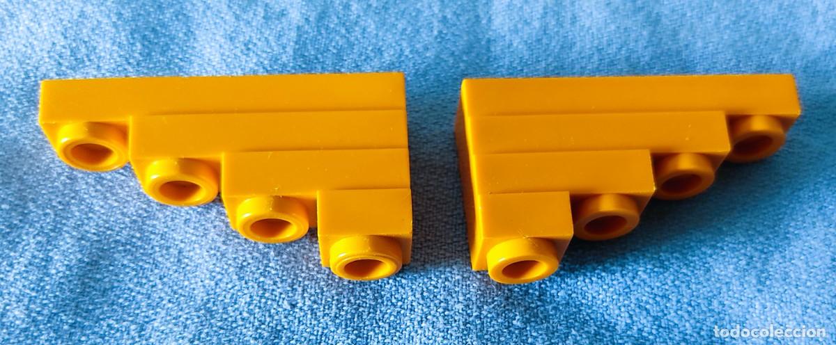 Juguetes antiguos Exin: 2 PIEZAS BAJADA PARED NARANJAS EXIN WEST EXINWEST ORIGINAL A&Ntilde;OS 70 COMPATIBLE CON EXIN CASTILLOS
