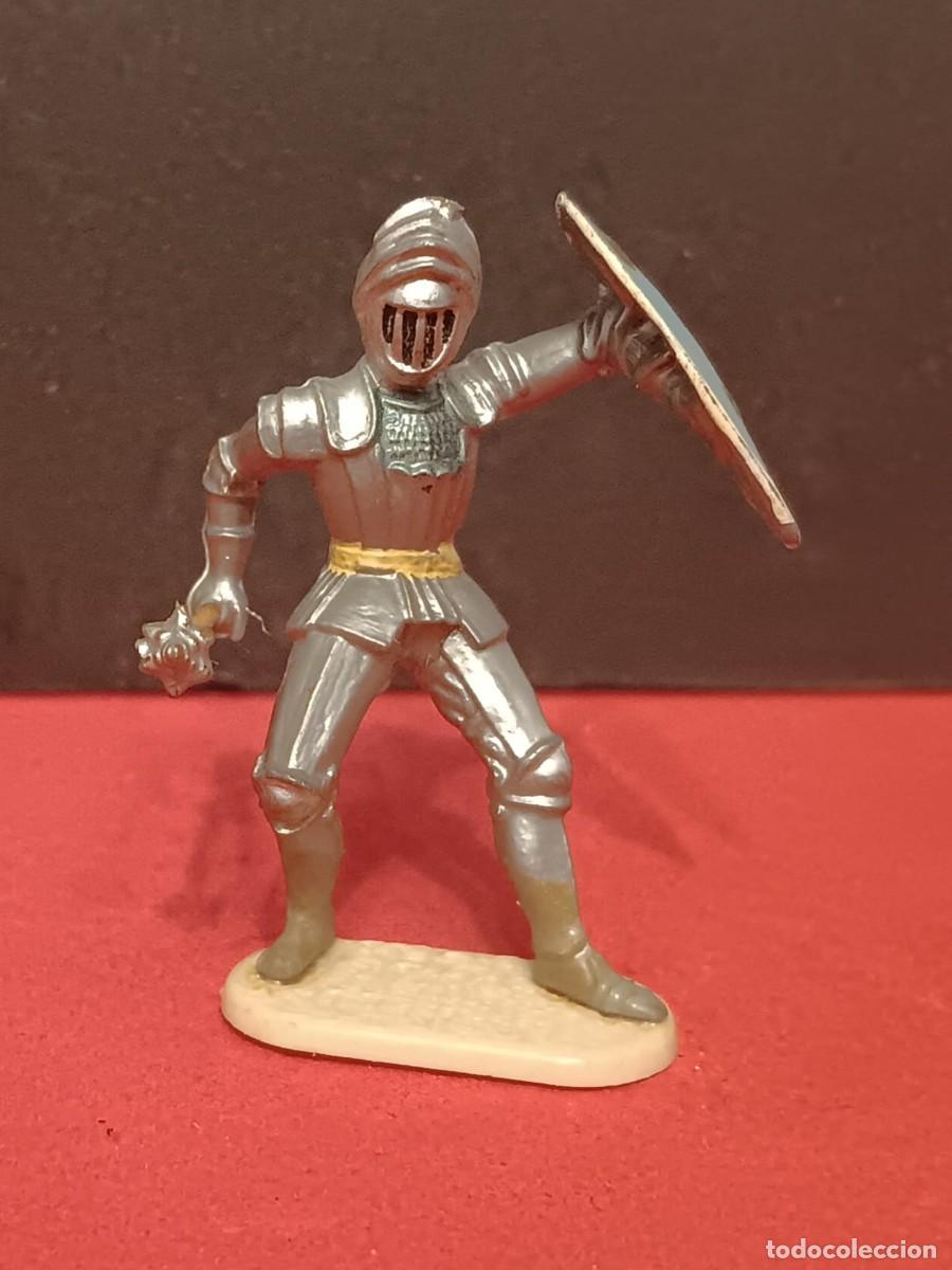 Juguetes antiguos Exin: FIGURA SOLDADO MEDIEVAL SERIE HISTOREX ELASTOLIN EXIN CASTILLOS