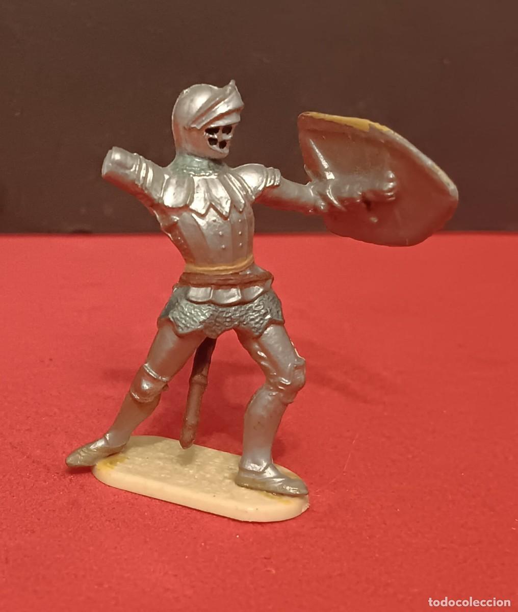 Juguetes antiguos Exin: FIGURA SOLDADO MEDIEVAL SERIE HISTOREX ELASTOLIN EXIN CASTILLOS