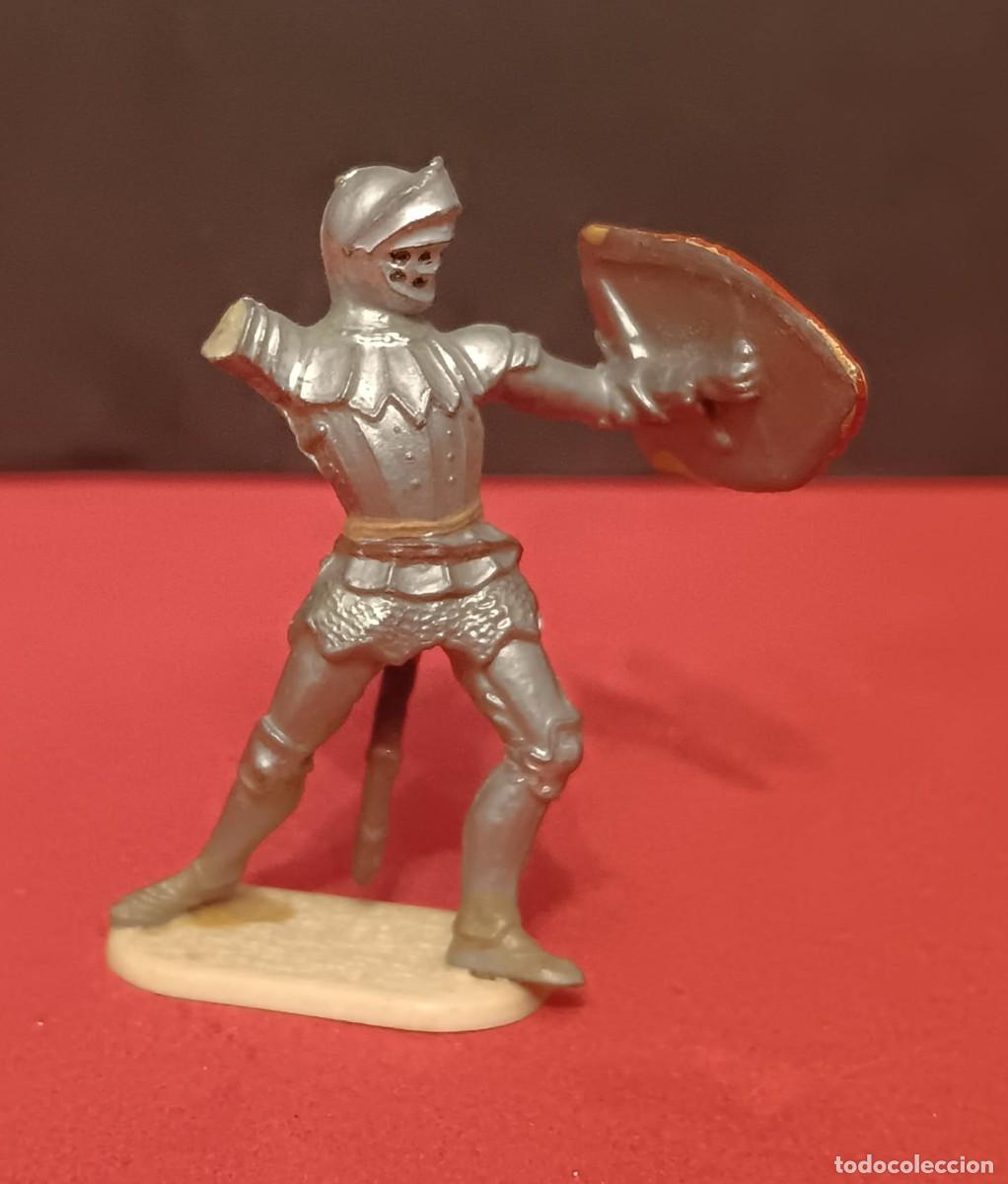 Juguetes antiguos Exin: FIGURA SOLDADO MEDIEVAL SERIE HISTOREX ELASTOLIN EXIN CASTILLOS