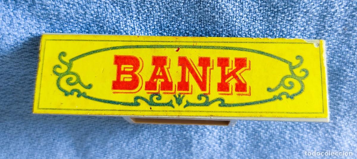 Juguetes antiguos Exin: LETRERO CARTEL BANK EXIN WEST EXINWEST ORIGINAL A&Ntilde;OS 70 COMPATIBLE CON EXIN CASTILLOS
