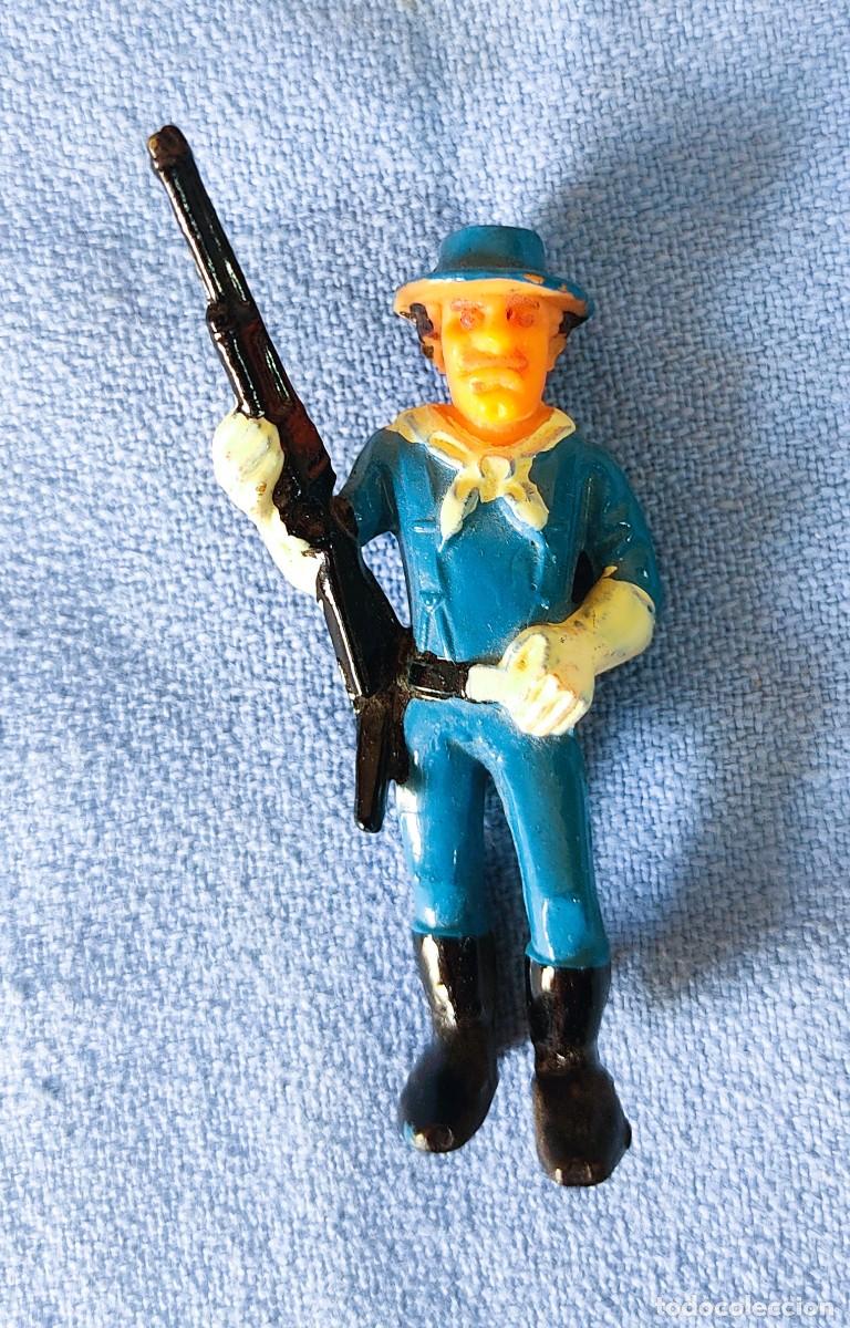 Juguetes antiguos Exin: SOLDADO SEPTIMO DE CAVALLERIA EXIN WEST EXINWEST ORIGINAL A&Ntilde;OS 70