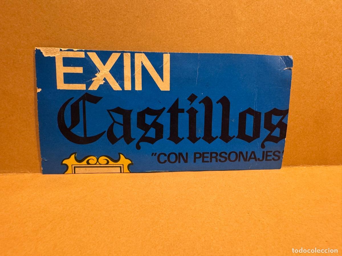 Juguetes antiguos Exin: EXIN CASTILLOS RECORTE CAJA ORIGINAL A&Ntilde;OS 70 / COMPRA MIN&Iacute;MA 5 &euro;