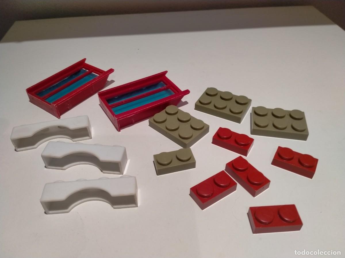 Juguetes antiguos Exin: Piezas de juegos de construcci&oacute;n EXIN