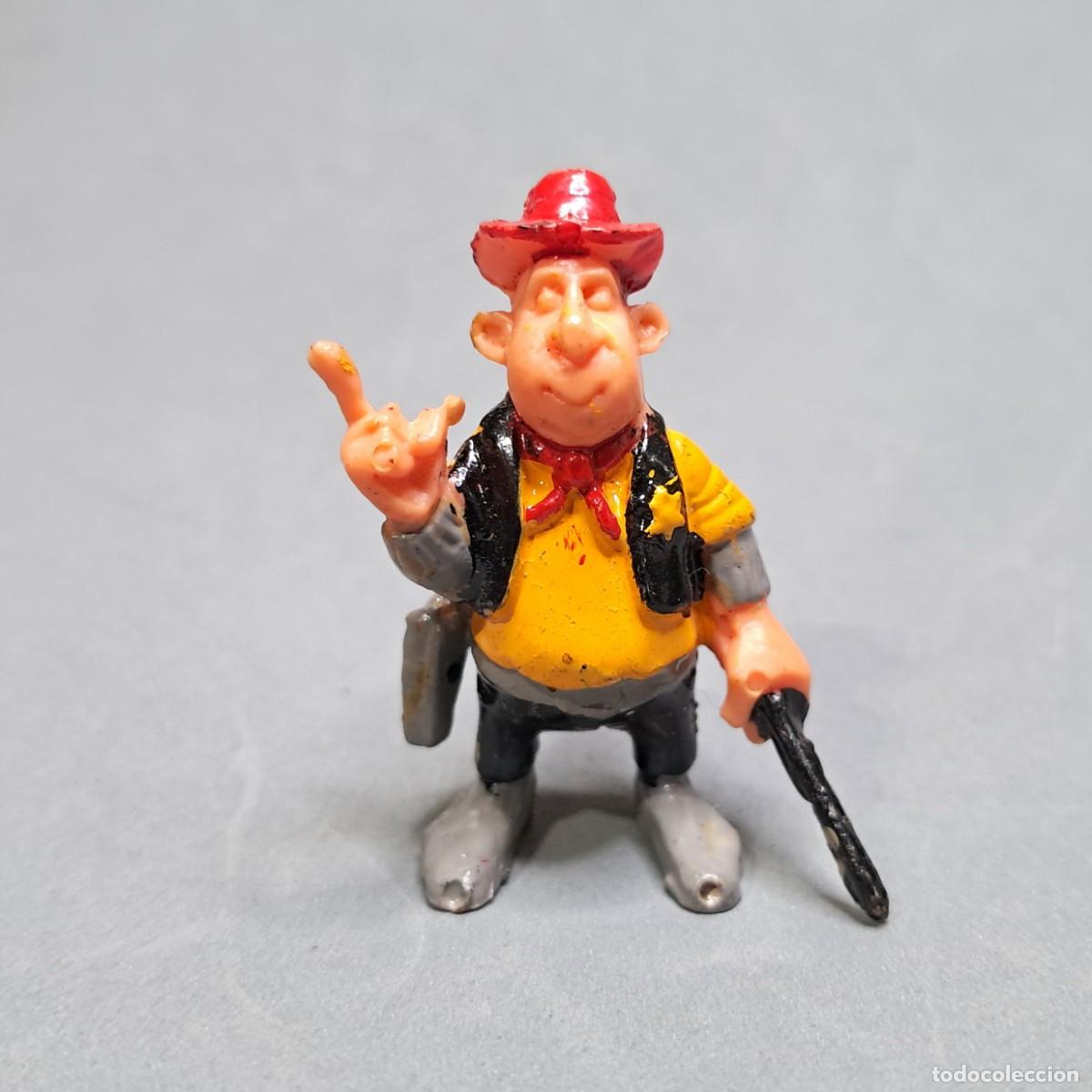 Juguetes antiguos Exin: Antigua figura del oeste, sheriff de EXIN WEST (Exclusivas Industriales S.A.), a&ntilde;os 1975 a 1980